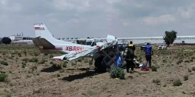 Meksika’da Korkunç Uçak Kazası, Bir Anda Yere Çakıldı